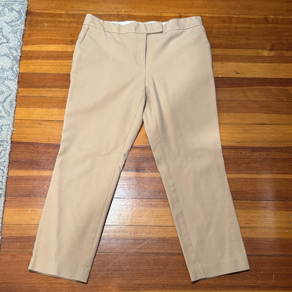 Ann Taylor Tan Straight Leg Pants